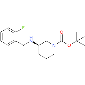 (R)-tert-Butyl 3-(2-fluorobenzylamino)piperidine-1-carboxylate