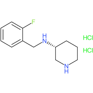 (R)-N-(2-Fluorobenzyl)piperidin-3-amine dihydrochloride