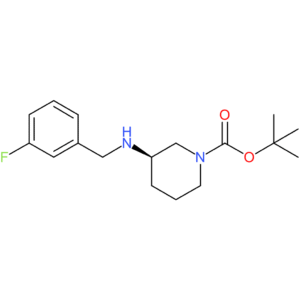(R)-tert-Butyl 3-(3-fluorobenzylamino)piperidine-1-carboxylate