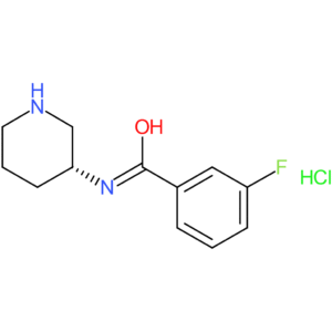 (R)-3-Fluoro-N-(piperidin-3-yl)benzamide hydrochloride