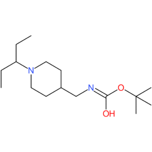 tert-Butyl {[1-(pentan-3-yl)piperidin-4-yl]methyl}carbamate
