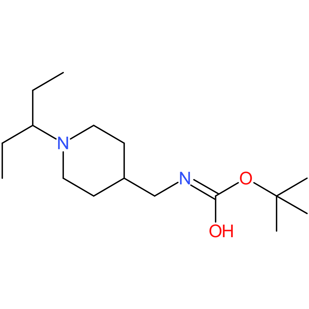 tert-Butyl {[1-(pentan-3-yl)piperidin-4-yl]methyl}carbamate