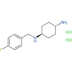(1R*,4R*)-N1-(4-Fluorobenzyl)cyclohexane-1,4-diamine dihydrochloride