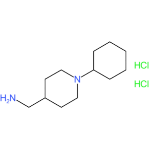 (1-Cyclohexylpiperidin-4-yl)methanamine dihydrochloride