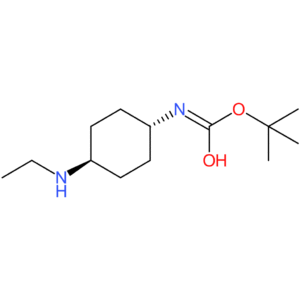 tert-Butyl (1R*,4R*)-4-(ethylamino)cyclohexylcarbamate