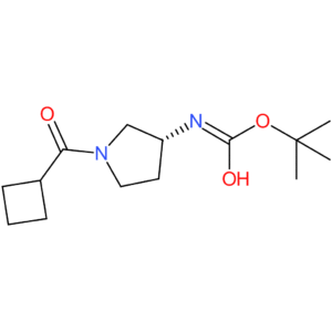 (R)-tert-Butyl 1-(cyclobutanecarbonyl)pyrrolidin-3-ylcarbamate