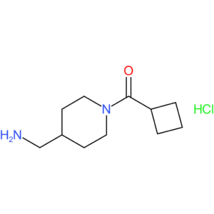[4-(Aminomethyl)piperidin-1-yl](cyclobutyl)methanone hydrochloride