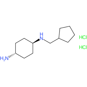 (1R*,4R*)-N1-(Cyclopentylmethyl)cyclohexane-1,4-diamine dihydrochloride