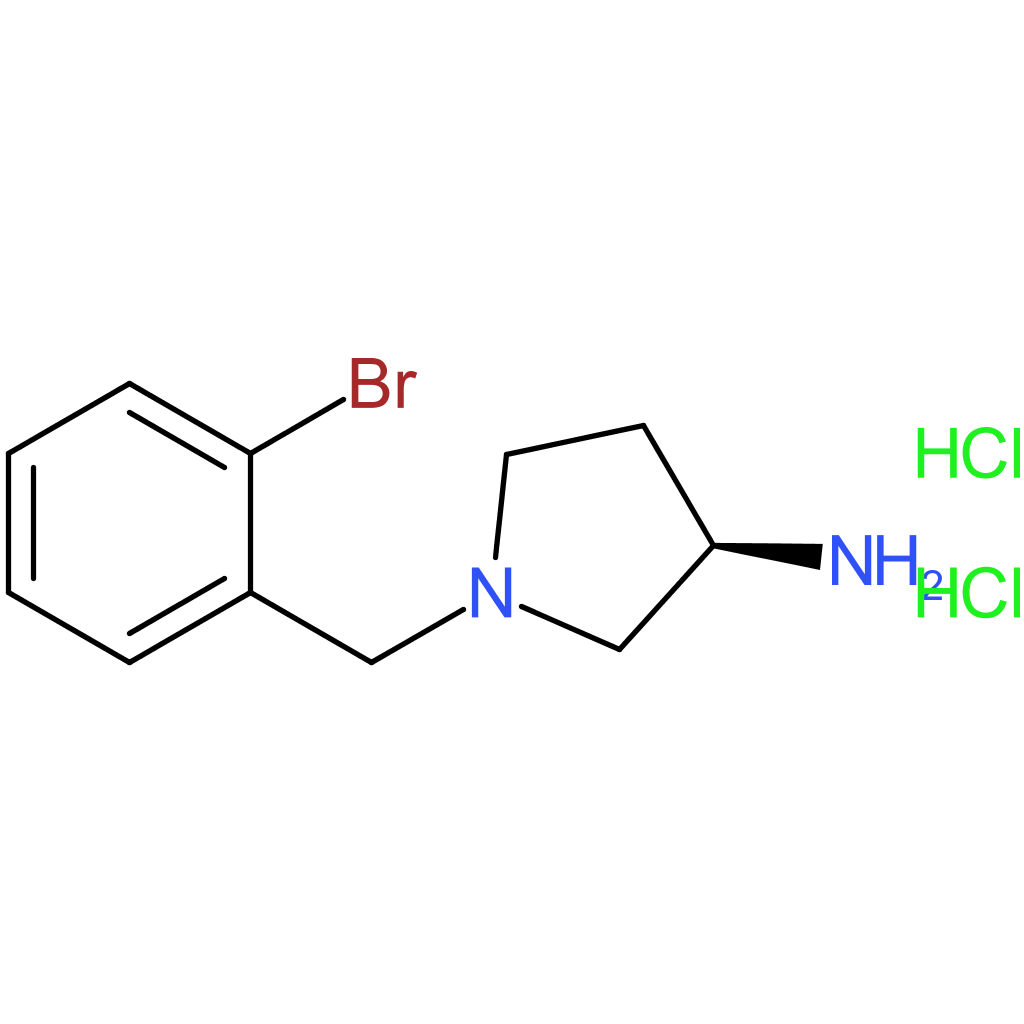 (R)-1-(2-Bromobenzyl)pyrrolidin-3-amine dihydrochloride