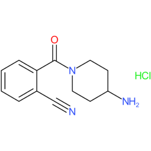 2-(4-Aminopiperidine-1-carbonyl)benzonitrile hydrochloride
