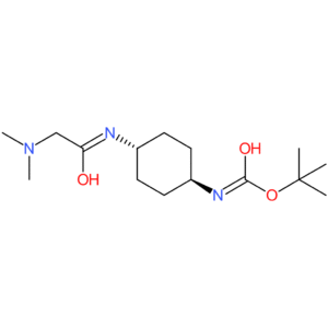tert-Butyl (1R*,4R*)-4-[2-(dimethylamino)acetamido]cyclohexylcarbamate