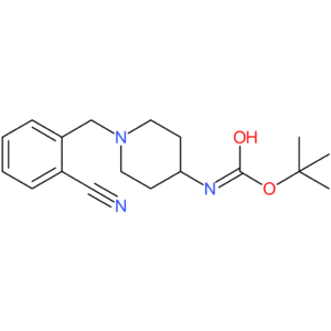 tert-Butyl 1-(2-cyanobenzyl)piperidin-4-ylcarbamate