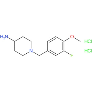 1-(3-Fluoro-4-methoxybenzyl)piperidin-4-amine dihydrochloride
