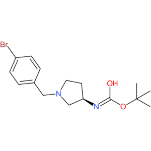 (R)-tert-Butyl 1-(4-bromobenzyl)pyrrolidin-3-ylcarbamate