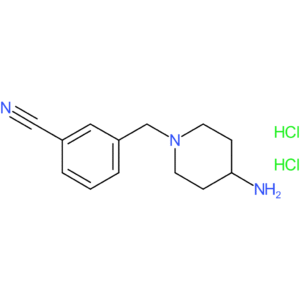 3-[(4-Aminopiperidin-1-yl)methyl]benzonitrile dihydrochloride
