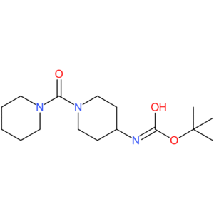 tert-Butyl 1-(piperidine-1-carbonyl)piperidin-4-ylcarbamate