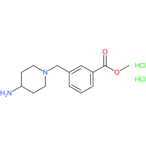 Methyl 3-[(4-aminopiperidin-1-yl)methyl]benzoate dihydrochloride