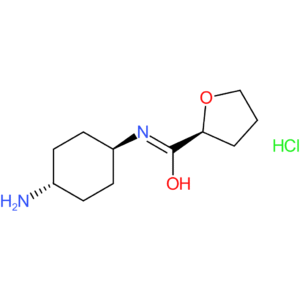 (S)-N-[(1R*,4S*)-4-Aminocyclohexyl]-tetrahydrofuran-2-carboxamide hydrochloride
