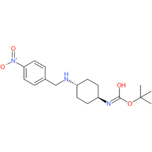 tert-Butyl (1R*,4R*)-4-(4-nitrobenzylamino)cyclohexylcarbamate