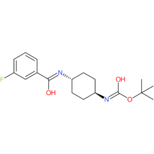tert-Butyl (1R*,4R*)-4-(3-fluorobenzamido)cyclohexylcarbamate