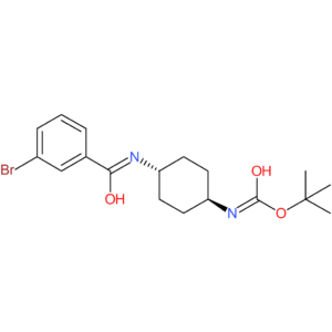 tert-Butyl (1R*,4R*)-4-(3-bromobenzamido)cyclohexylcarbamate