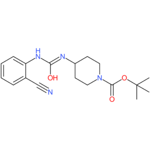 tert-Butyl 4-[3-(2-cyanophenyl)ureido]piperidine-1-carboxylate