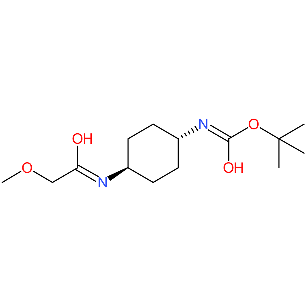 tert-Butyl (1R*,4R*)-4-(2-methoxyacetamido)cyclohexylcarbamate