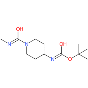 tert-Butyl 1-(methylcarbamoyl)piperidin-4-ylcarbamate