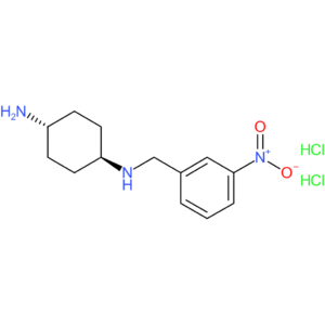 (1R*,4R*)-N1-(3-Nitrobenzyl)cyclohexane-1,4-diamine dihydrochloride