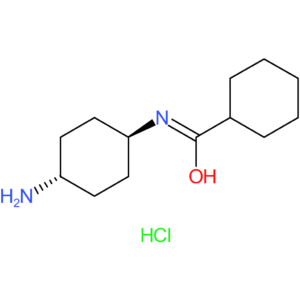 N-[(1R*,4R*)-4-Aminocyclohexyl]cyclohexanecarboxamide hydrochloride