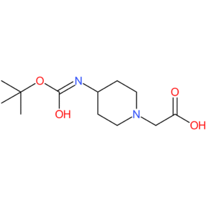 2-[4-(tert-Butoxycarbonylamino)piperidin-1-yl]acetic acid
