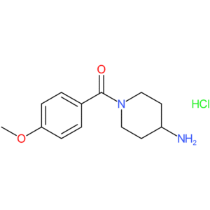 (4-Aminopiperidin-1-yl)(4-methoxyphenyl)methanone hydrochloride