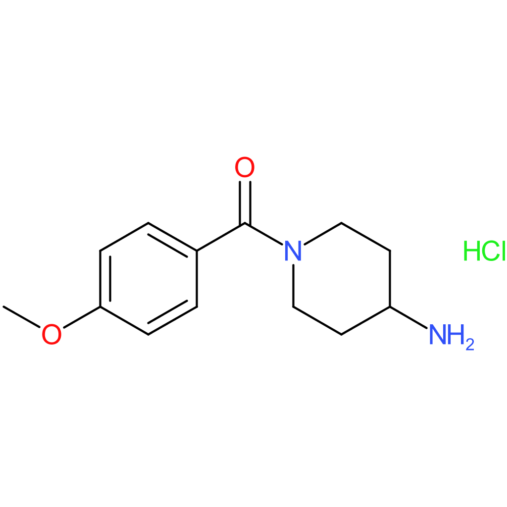 (4-Aminopiperidin-1-yl)(4-methoxyphenyl)methanone hydrochloride