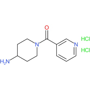 (4-Aminopiperidin-1-yl)(pyridin-3-yl)methanone dihydrochloride