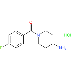(4-Aminopiperidin-1-yl)(4-fluorophenyl)methanone hydrochloride