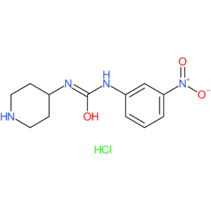 1-(3-Nitrophenyl)-3-(piperidin-4-yl)urea hydrochloride