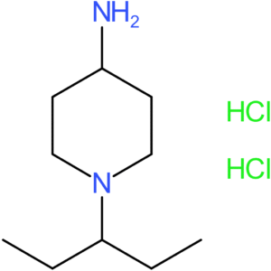 1-(Pentan-3-yl)piperidin-4-amine dihydrochloride