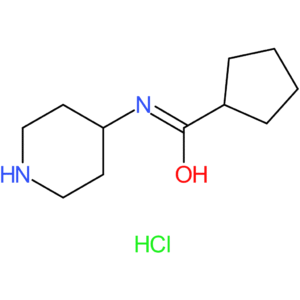 N-(Piperidine-4-yl)cyclopentanecarboxamide hydrochloride