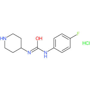 1-(4-Fluorophenyl)-3-(piperidine-4-yl)urea hydrochloride