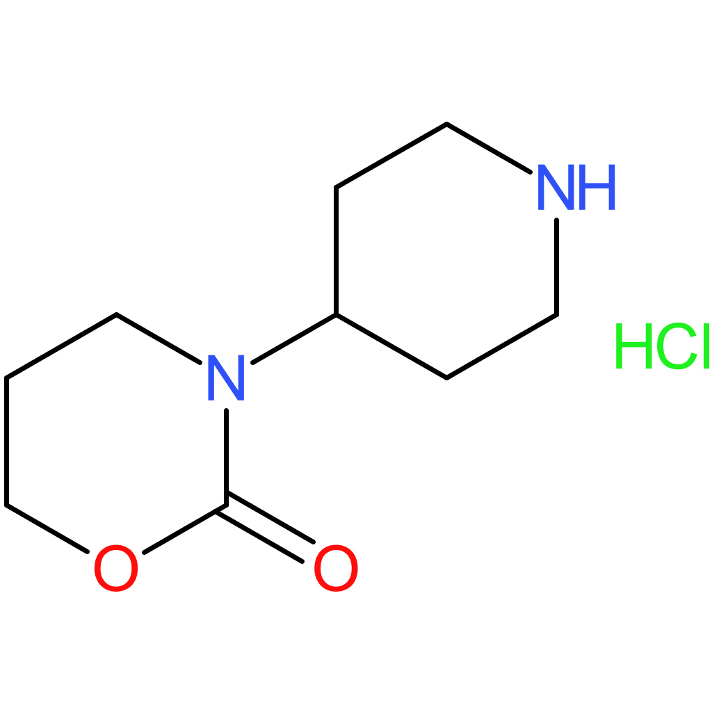 3-(Piperidin-4-yl)-1,3-oxazinan-2-one hydrochloride