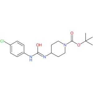 tert-Butyl 4-[3-(4-chlorophenyl)ureido]piperidine-1-carboxylate