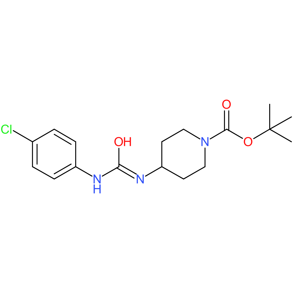 tert-Butyl 4-[3-(4-chlorophenyl)ureido]piperidine-1-carboxylate