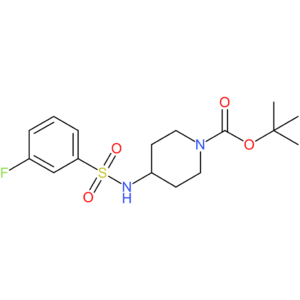 tert-Butyl 4-(3-fluorophenylsulfonamido)piperidine-1-carboxylate