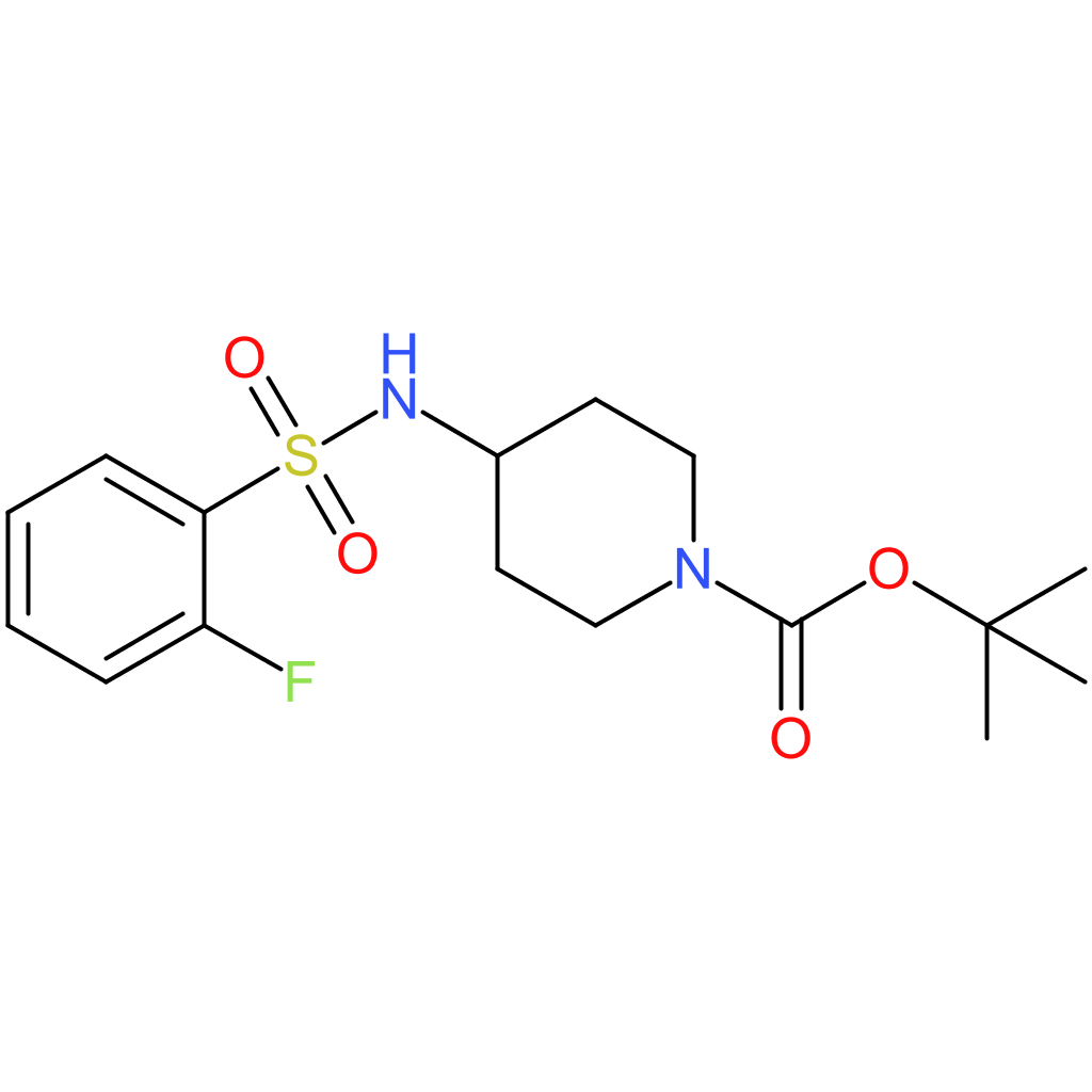 tert-Butyl 4-(2-fluorophenylsulfonamido)piperidine-1-carboxylate