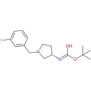 (S)-tert-Butyl 1-(3-fluorobenzyl)pyrrolidin-3-ylcarbamate