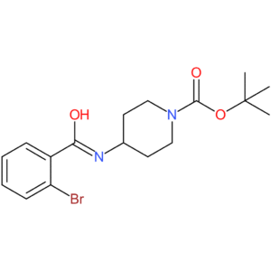 tert-Butyl 4-(2-bromobenzamido)piperidine-1-carboxylate