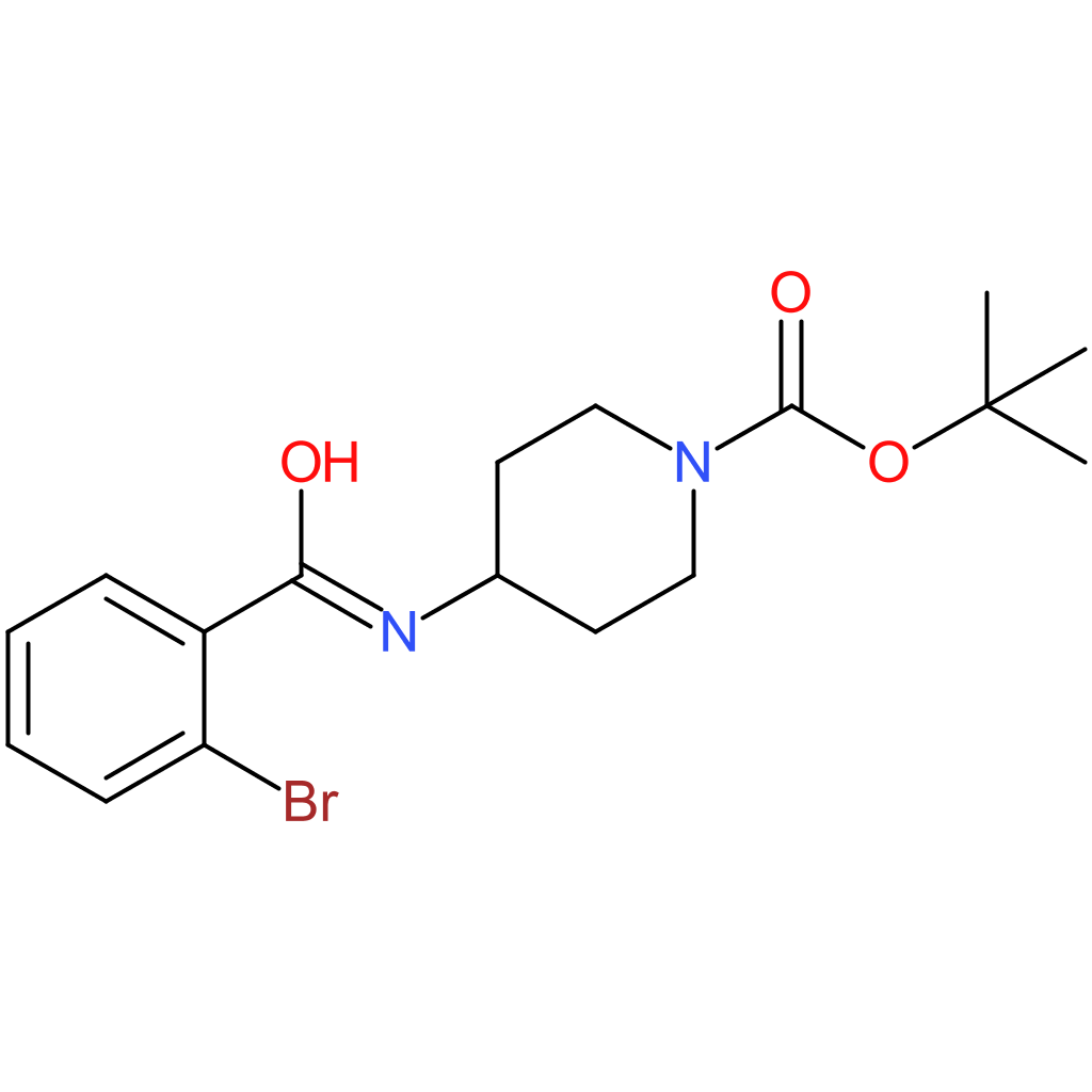 tert-Butyl 4-(2-bromobenzamido)piperidine-1-carboxylate