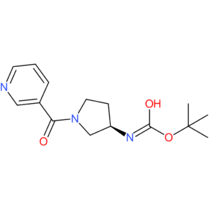 (R)-tert-Butyl 1-nicotinoylpyrrolidin-3-ylcarbamate