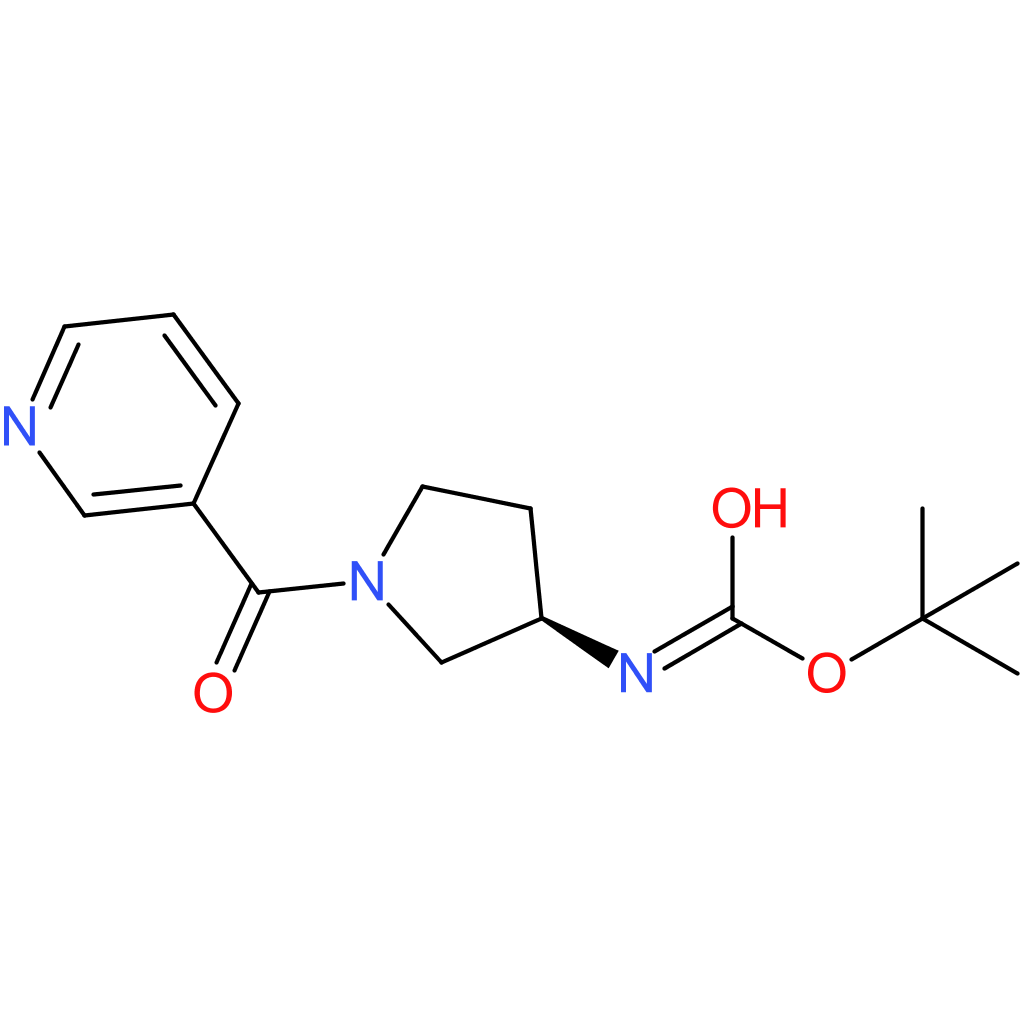 (R)-tert-Butyl 1-nicotinoylpyrrolidin-3-ylcarbamate