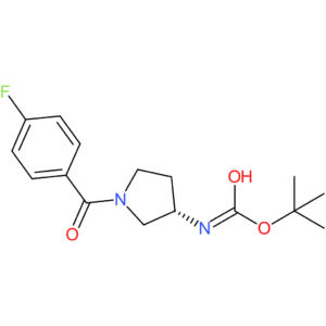 (S)-tert-Butyl 1-(4-fluorobenzoyl)pyrrolidin-3-ylcarbamate